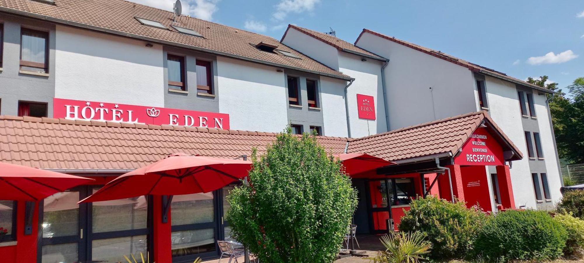 Hotel Eden - Metz Nord - Woippy - Porte Du Luxembourg - A31 Exterior foto